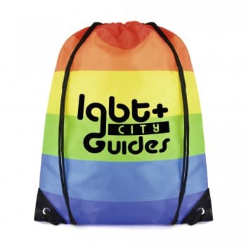 Rainbow Drawstring Bag