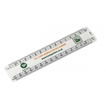 150mm Oval Scale Ruler - Architects or Engineers