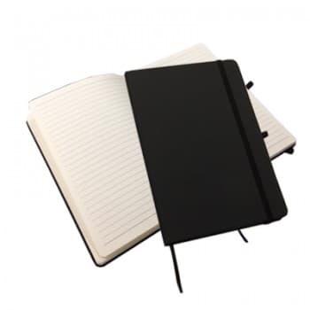 Disley A5 Classic Black Notebook