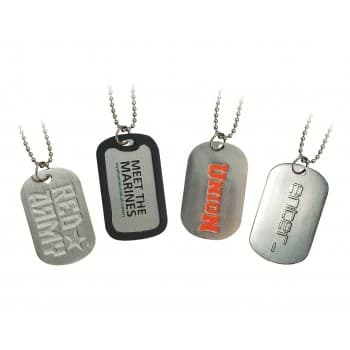 Printed Dog Tags