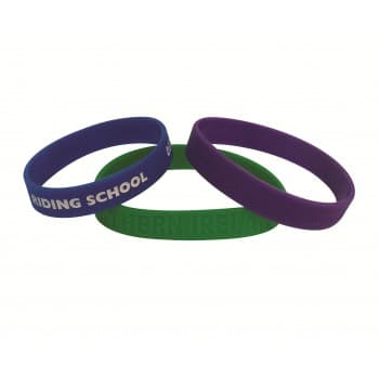 Debossed Silicone Wristbands