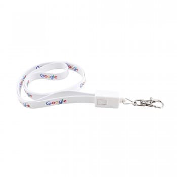 2-in-1 Charging Cable Lanyard