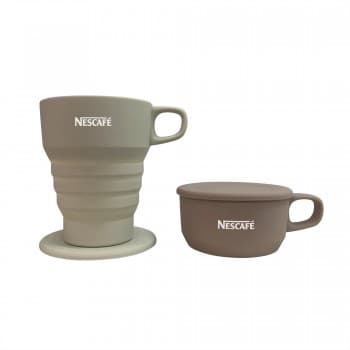 Collapsible Mug or Cup with Lid