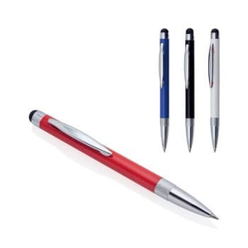 Custom Printed Stylus Touch Ball Pen Silum