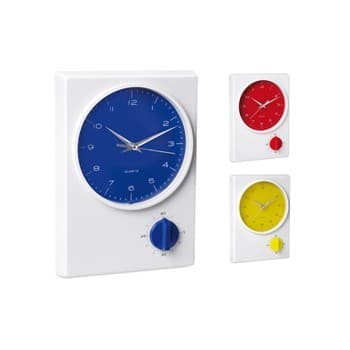 Custom Printed Wall Clock Timer Tekel