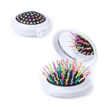 Custom Printed Hairbrush with Mirror Yunkai